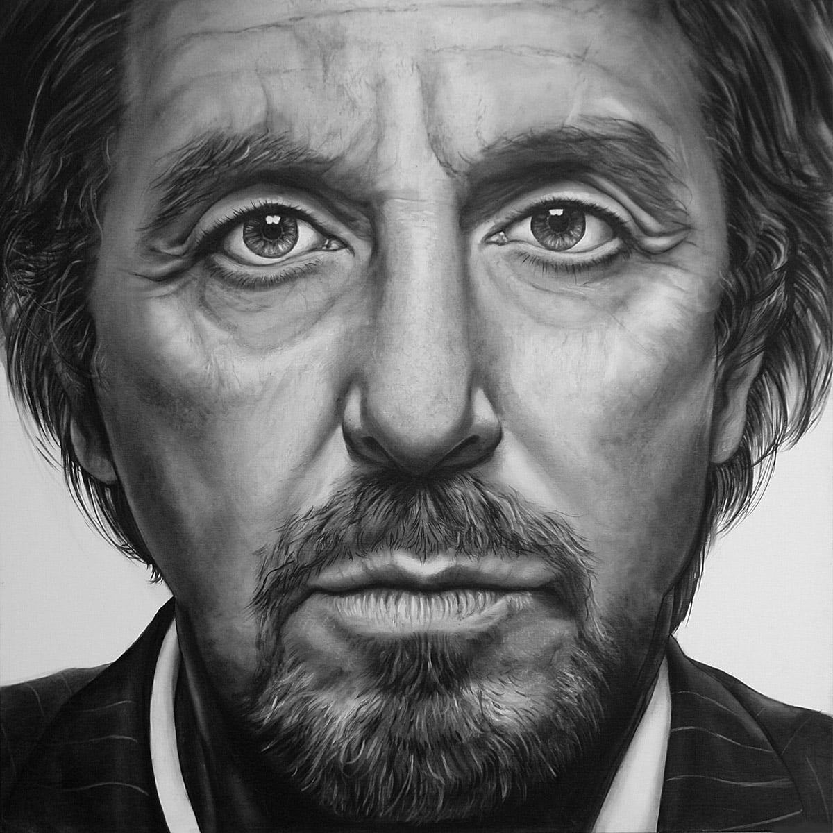 Portret van Al Pacino door Saskia Vugts